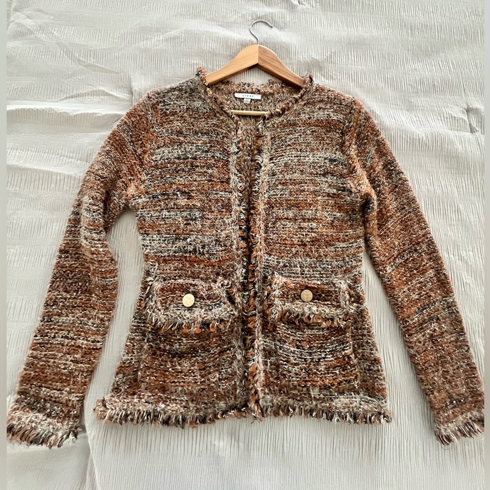 Sioni Multicolor Knit Cardigan - Size XS